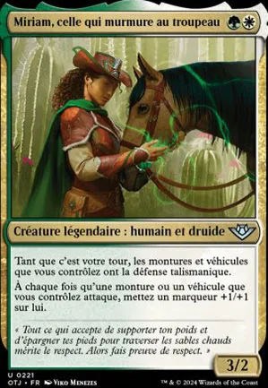 Miriam, celle qui murmure au troupeau