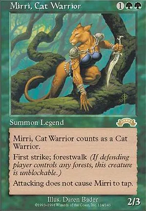Mirri, guerrière chat