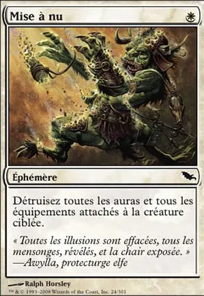 Mise à nu