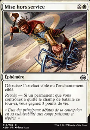 Mise hors service