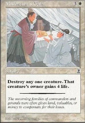 Misfortune's Gain