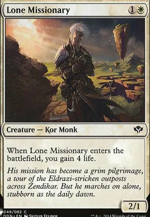 Missionnaire solitaire