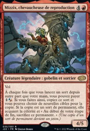 Mizzix, chevaucheuse de reproduction