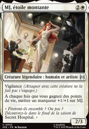 MJ, étoile montante