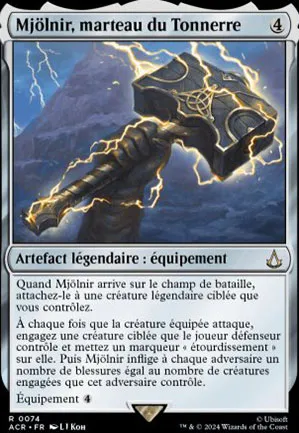 Mjölnir, marteau du Tonnerre