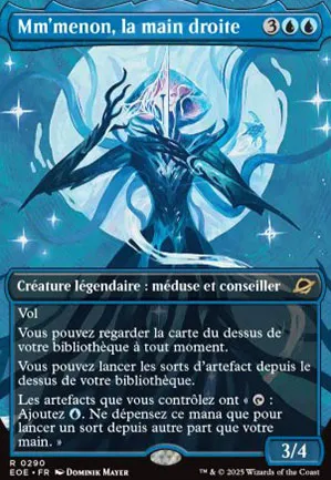 Mm'menon, la main droite
