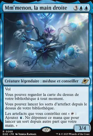 Mm'menon, la main droite