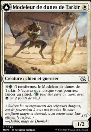 Modeleur de dunes de Tarkir // Écraseur de dunes bruni