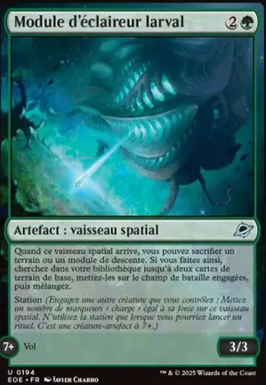Module d'éclaireur larval