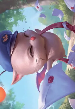 Mog postier - Illustration