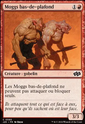 Moggs bas-de-plafond