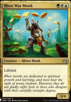 Moine de guerre rhox