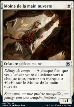 Moine de la main ouverte