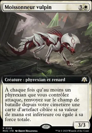 Moissonneur vulpin