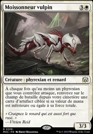 Moissonneur vulpin