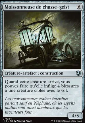 Moissonneuse de chasse-geist