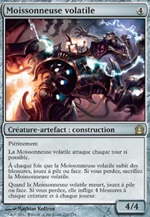 Moissonneuse volatile