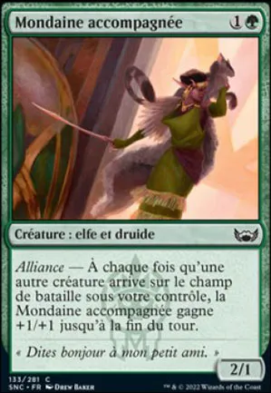 Mondaine accompagnée