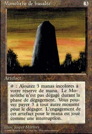 Monolithe de basalte