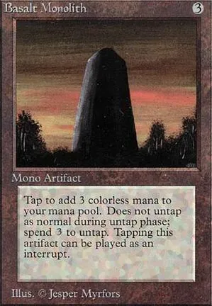 Monolithe de basalte