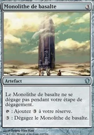 Monolithe de basalte