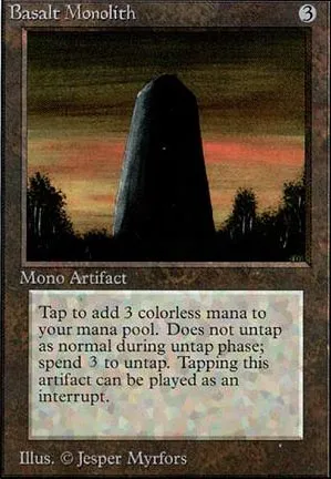 Monolithe de basalte