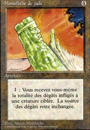 Monolithe de jade