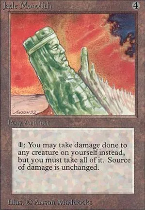 Monolithe de jade