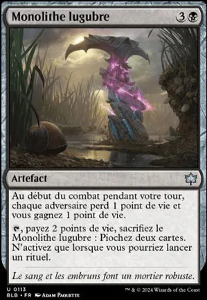 Monolithe lugubre