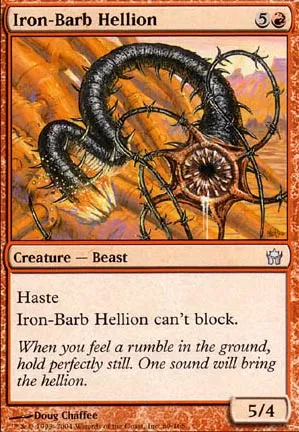 Monstruosité de fer barbelé