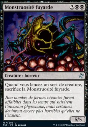Monstruosité fuyarde