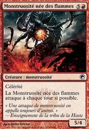 Monstruosité née des flammes
