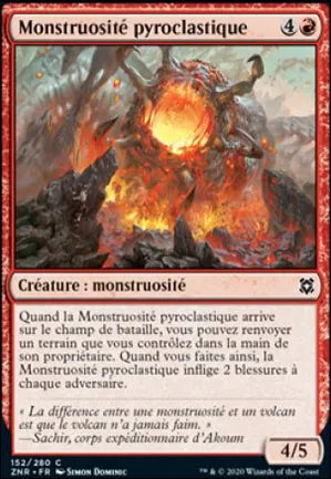Monstruosité pyroclastique