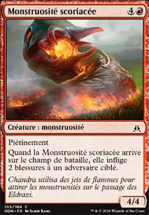 Monstruosité scoriacée