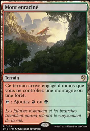Mont enraciné