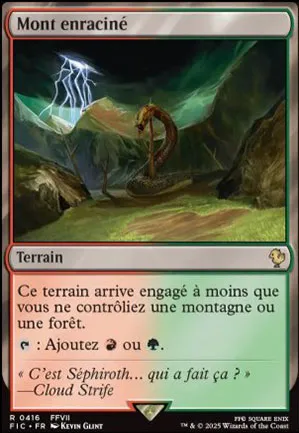 Mont enraciné