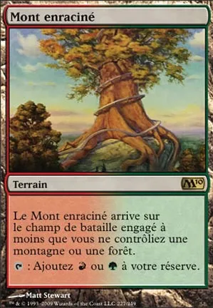 Mont enraciné