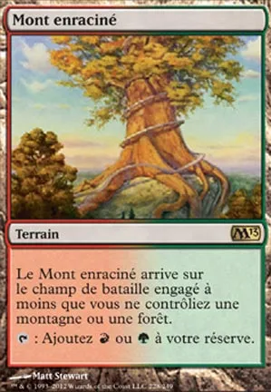 Mont enraciné