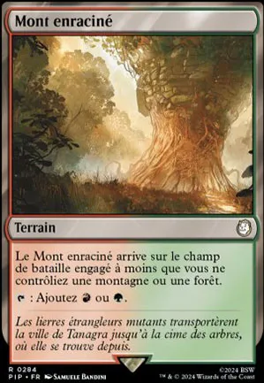 Mont enraciné