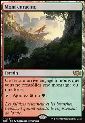 Mont enraciné