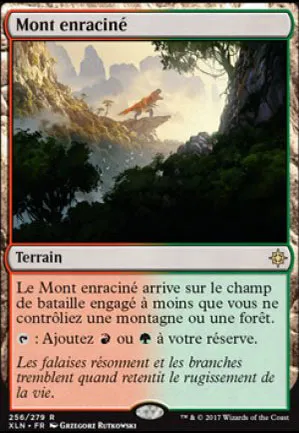 Mont enraciné