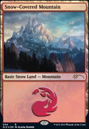 Montagne enneigée