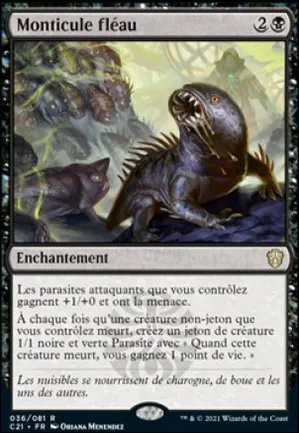Monticule fléau