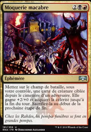 Moquerie macabre