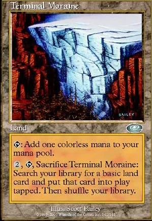 Moraine frontale