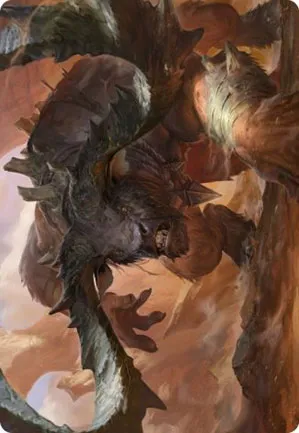 Moraug, furie d'Akoum - Illustration