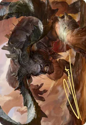 Moraug, furie d'Akoum - Illustration