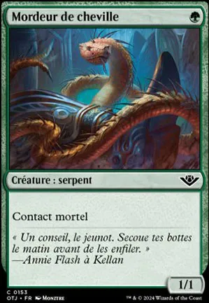 Mordeur de cheville