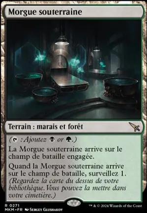 Morgue souterraine