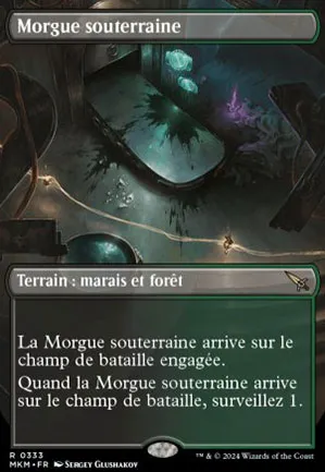 Morgue souterraine